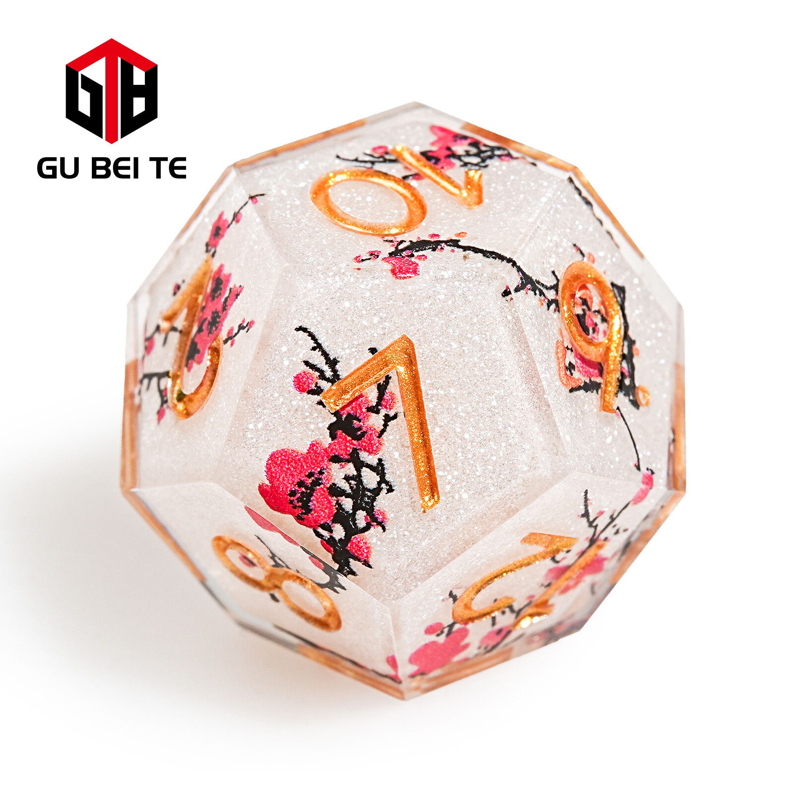 7PCS DND Dice Set plum blossom Polyhedral Dice for Dungeons & Dragons Rpg D&D