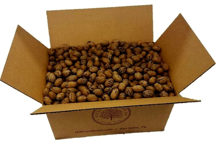 50 lbs. Texas *Squirrel Grade* In Shell & Cracked Pecans Bulk | Millican Pecan
