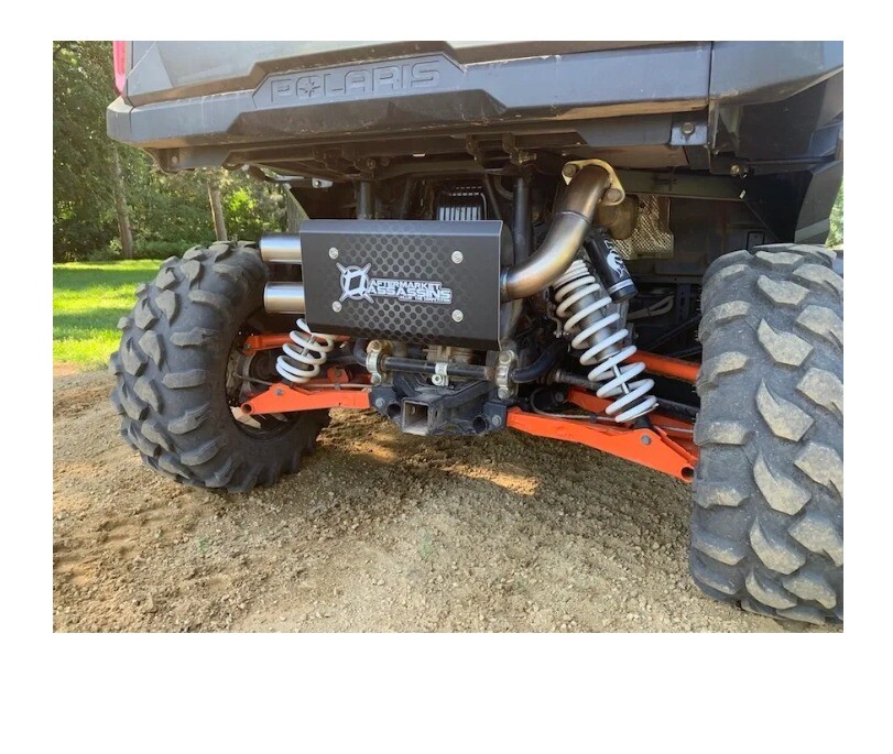 Aftermarket Assassins Stainless Slip-On Exhaust for Polaris General & RZR 1000 S