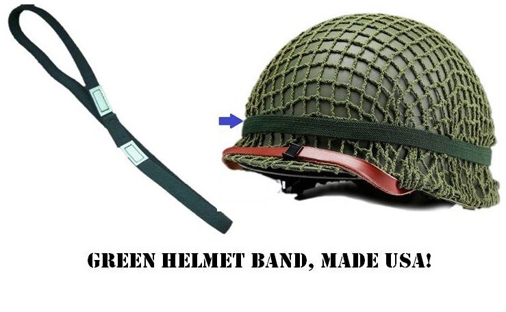 HELMET BAND CAT EYE for ACH LWH M1 M88 PASGT MICH USMC MILITARY MADE USA