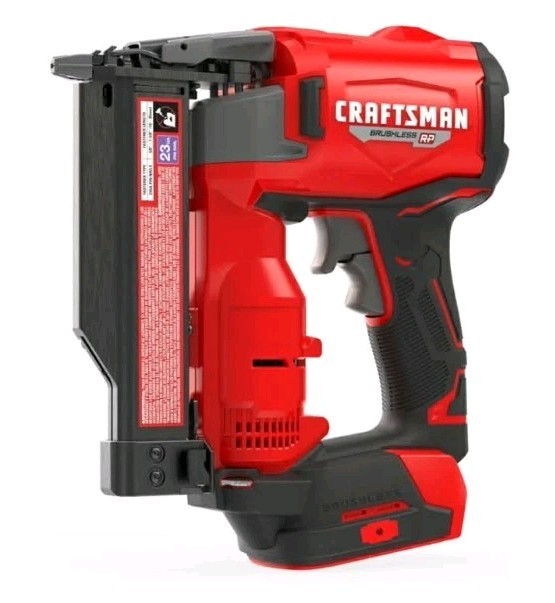 Craftsman V20 CMCN623B 23GA Cordless Pin Nailer Bare Tool Open Box