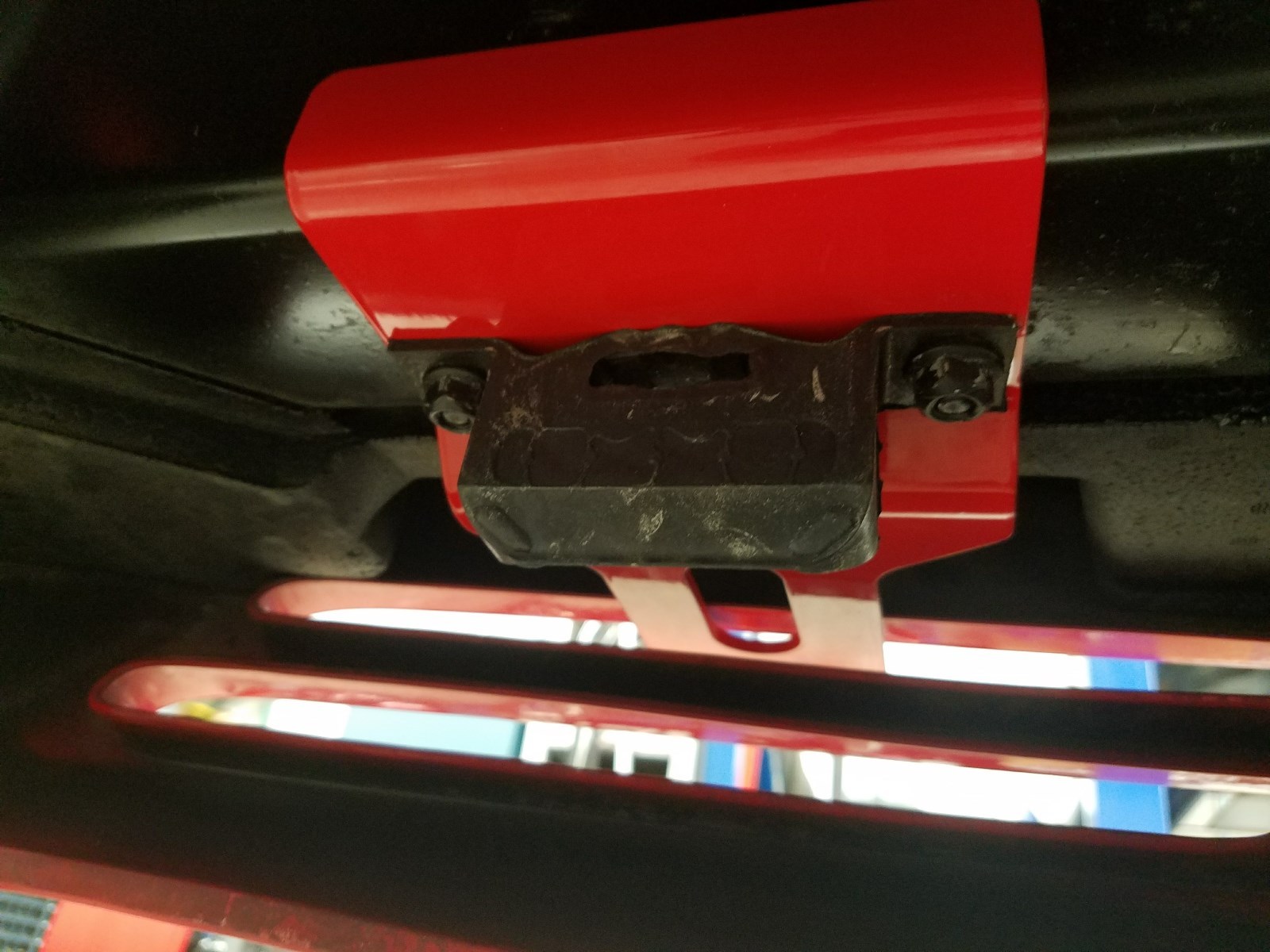 97-04 Chevy C5 Corvette Z06 Red Rear Bumper Racing Bolt-On Tow Hook