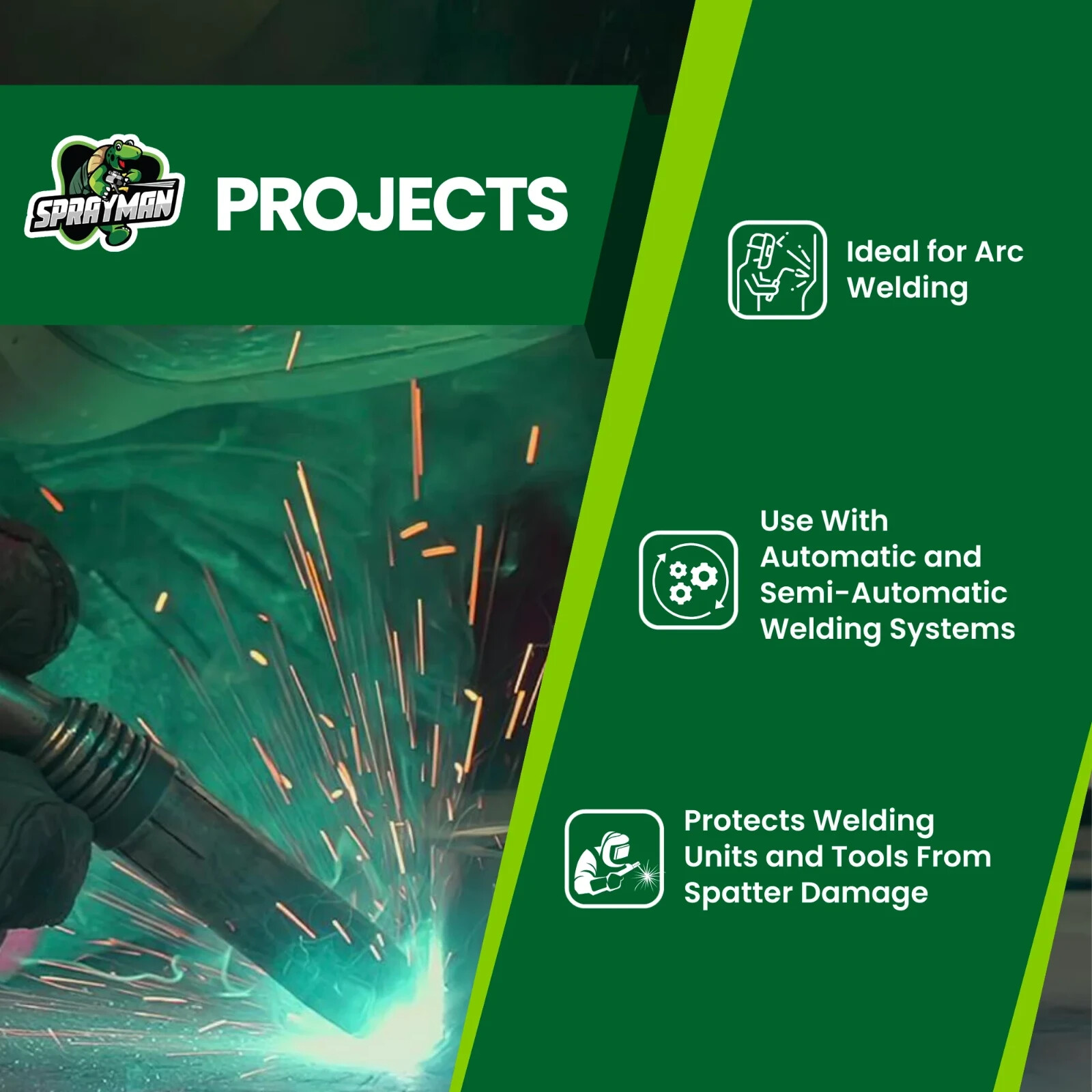 Sprayman Anti Spatter Spray, 12.3 fl oz - 2 Pack