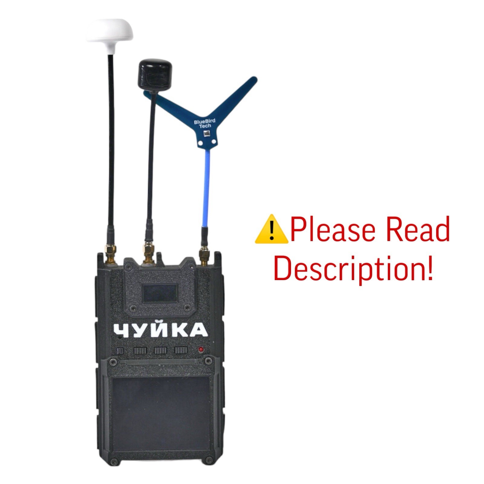 CHUYKA 3.0 FPV Drone Detector 1.2/3.3/5.8GHz RF Video Signal Scanner