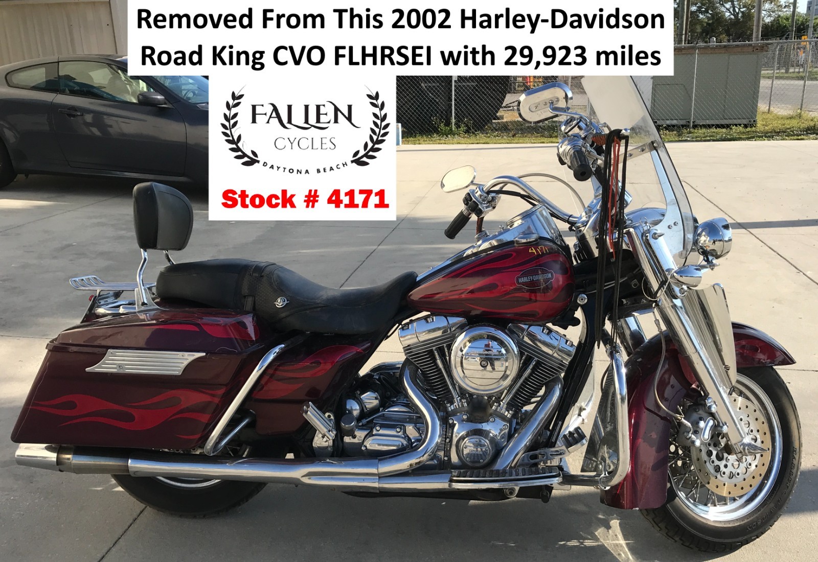 2002 Harley Road King Security System Alarm Siren Module 68958-00 VIDEO #4171