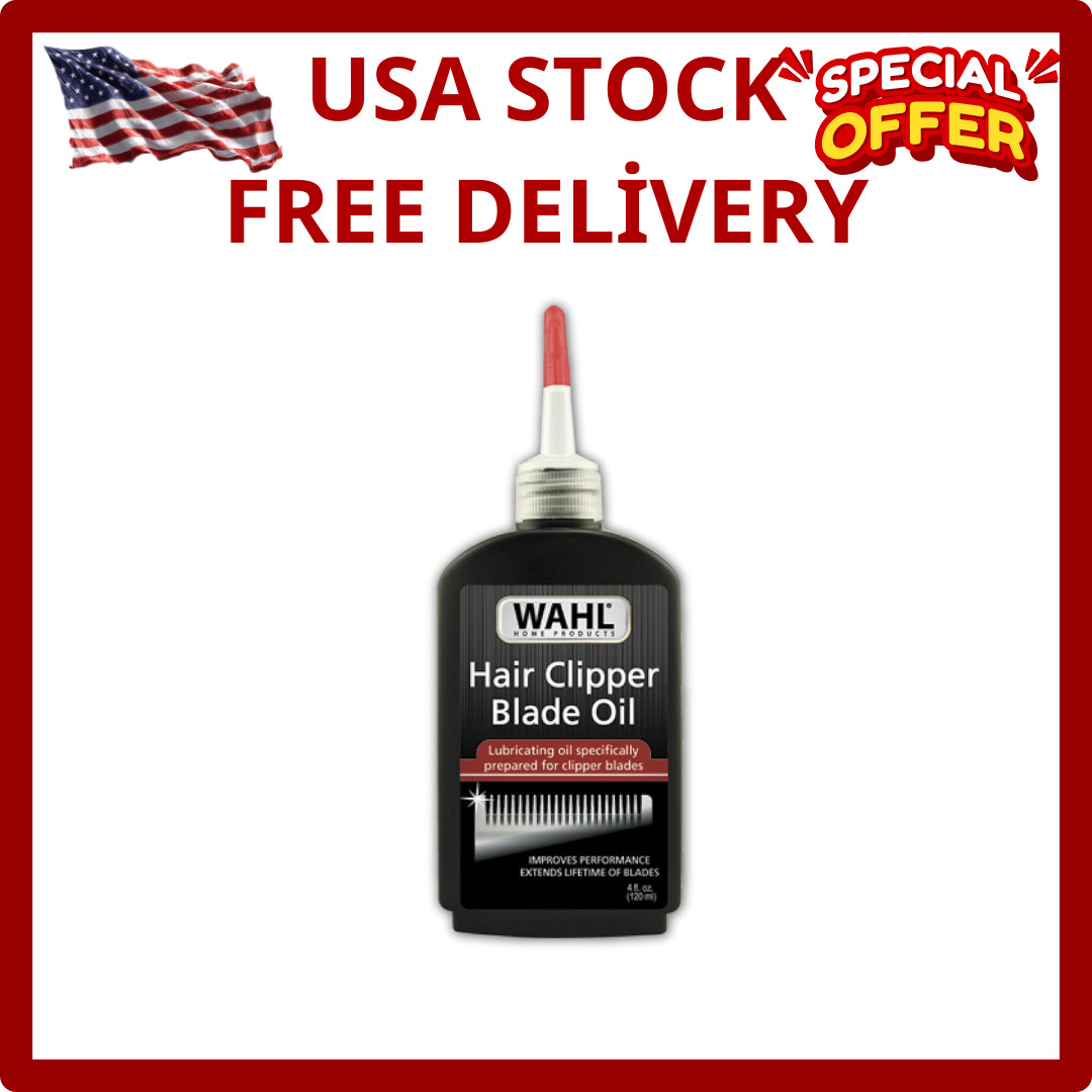 Wahl Premium Hair Clipper Blade Lubricating Oil for Clippers Trimmers & Blade