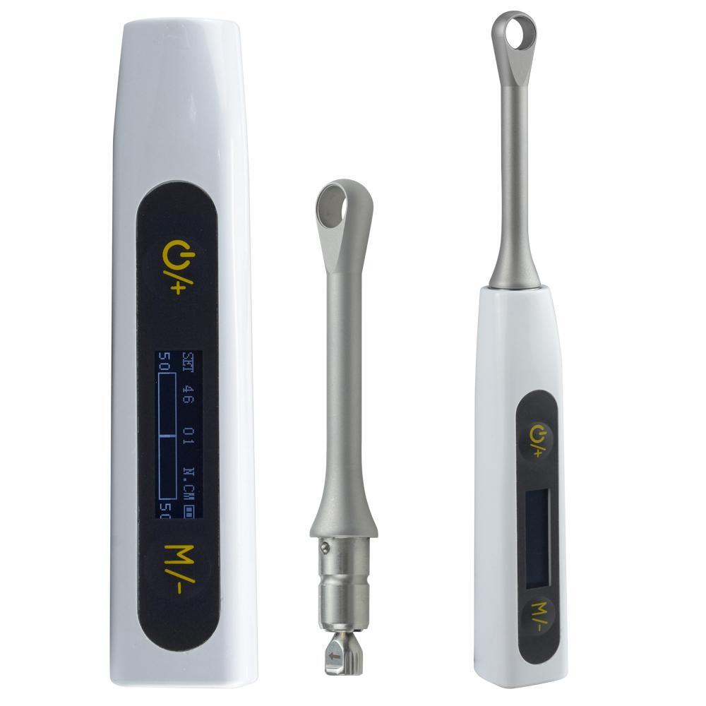 Electronic Dental Implant Universal Prosthetic Kit Torque Wrench 16 Screwdrivers