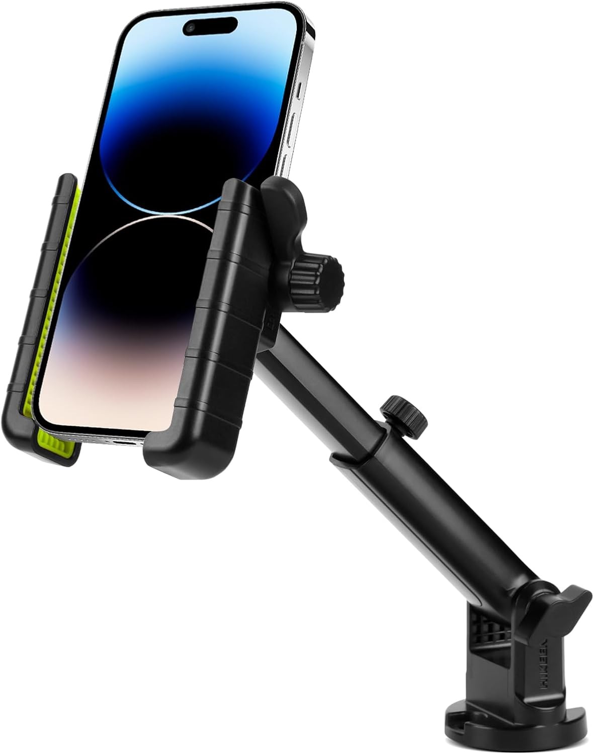 Kayak Phone Holder Mount, 360°Adjustable Kayak Phone Holder with Long Arm