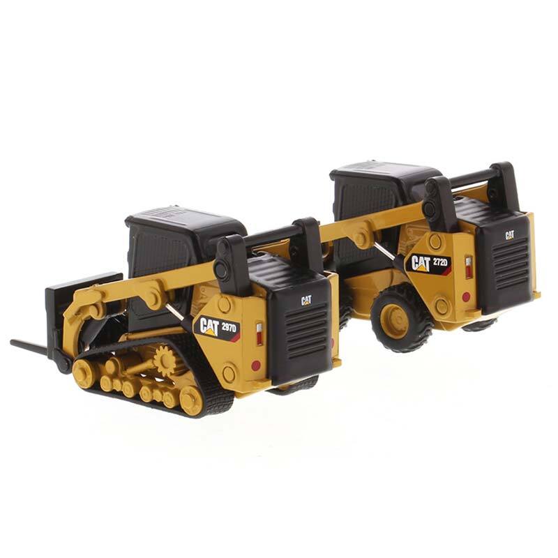 1/64 Caterpillar 272D2 Skid Steer Loader and 297D2 Compact Track Loader 85693