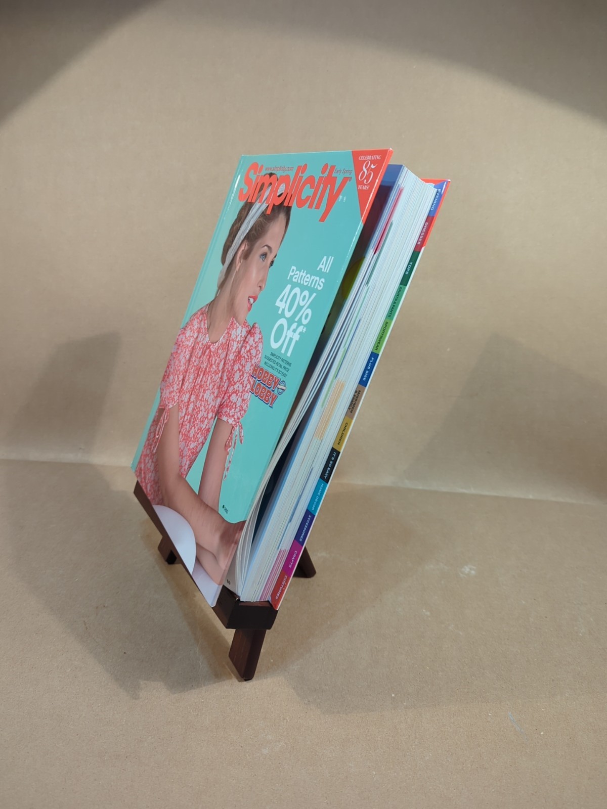 Early Spring 2012 Simplicity Counter Sewing Patterns Catalog Hobby Lobby