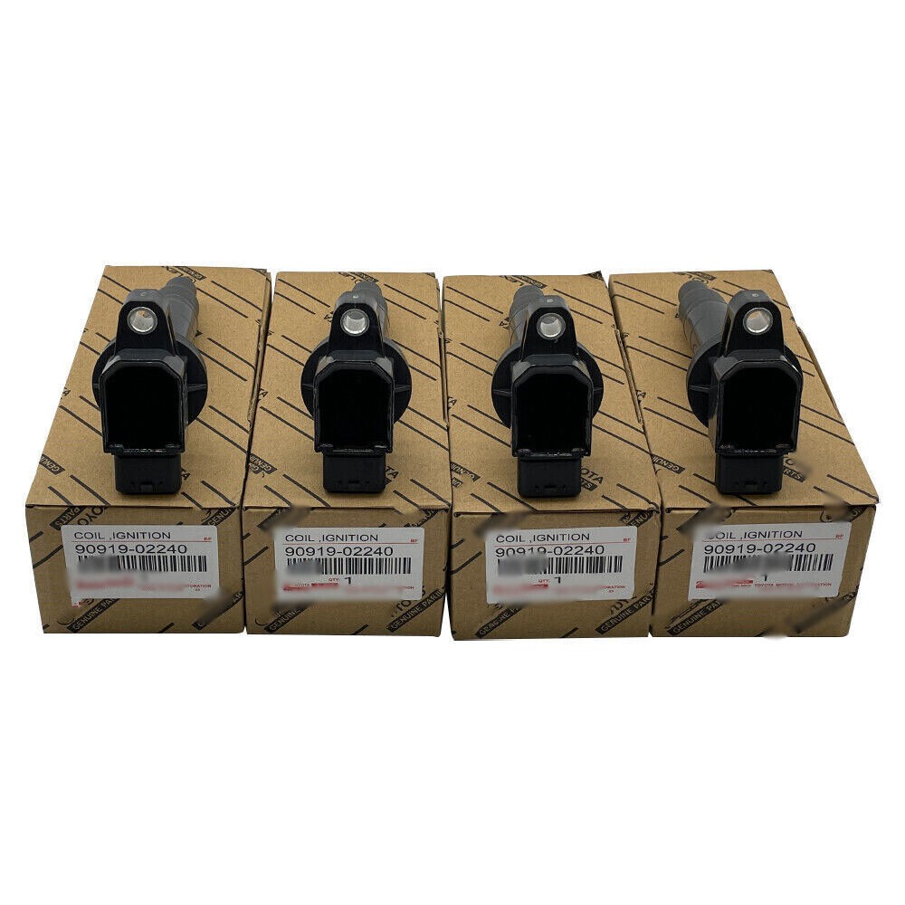 GENUINE DENSO Ignition Coils For 2000-2016 Toyota & Scion xA xB I4, 90919-02240!