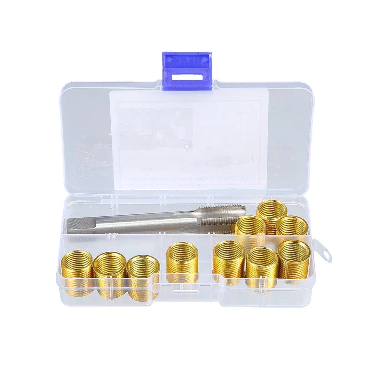 11PCS New Universal Spark Plug Thread Repair Tools Kit with M14x1.25 Inserts