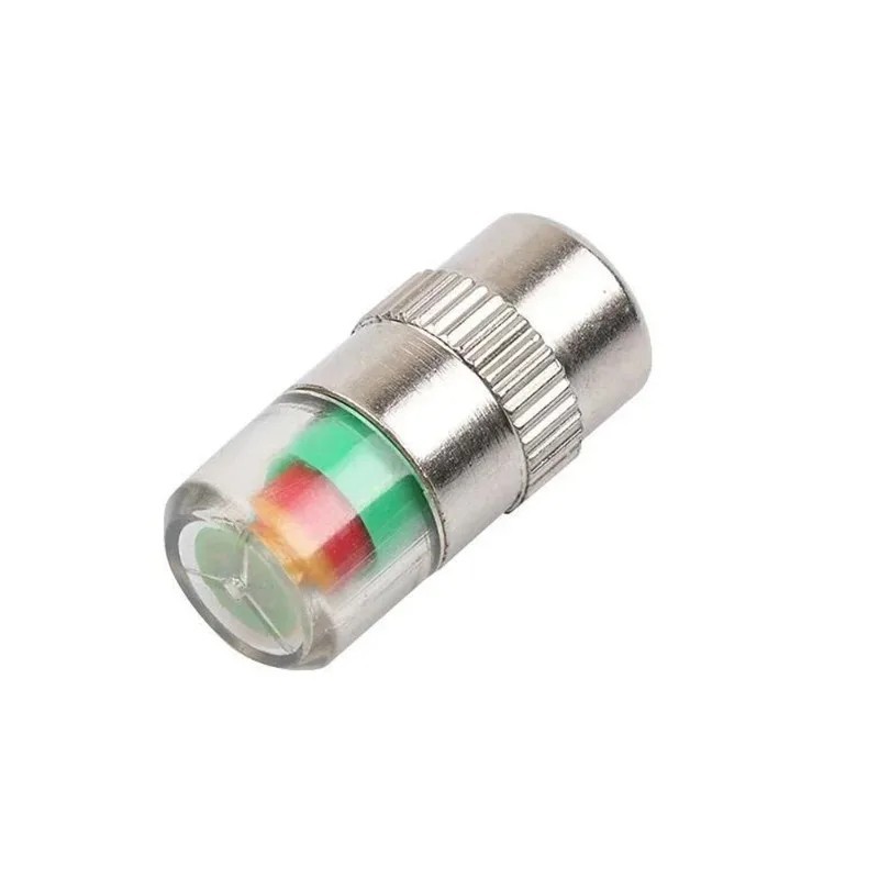 4 Pcs Car Auto Tire Pressure Monitor Valve Stem Caps Sensor Indicator Warn PSI