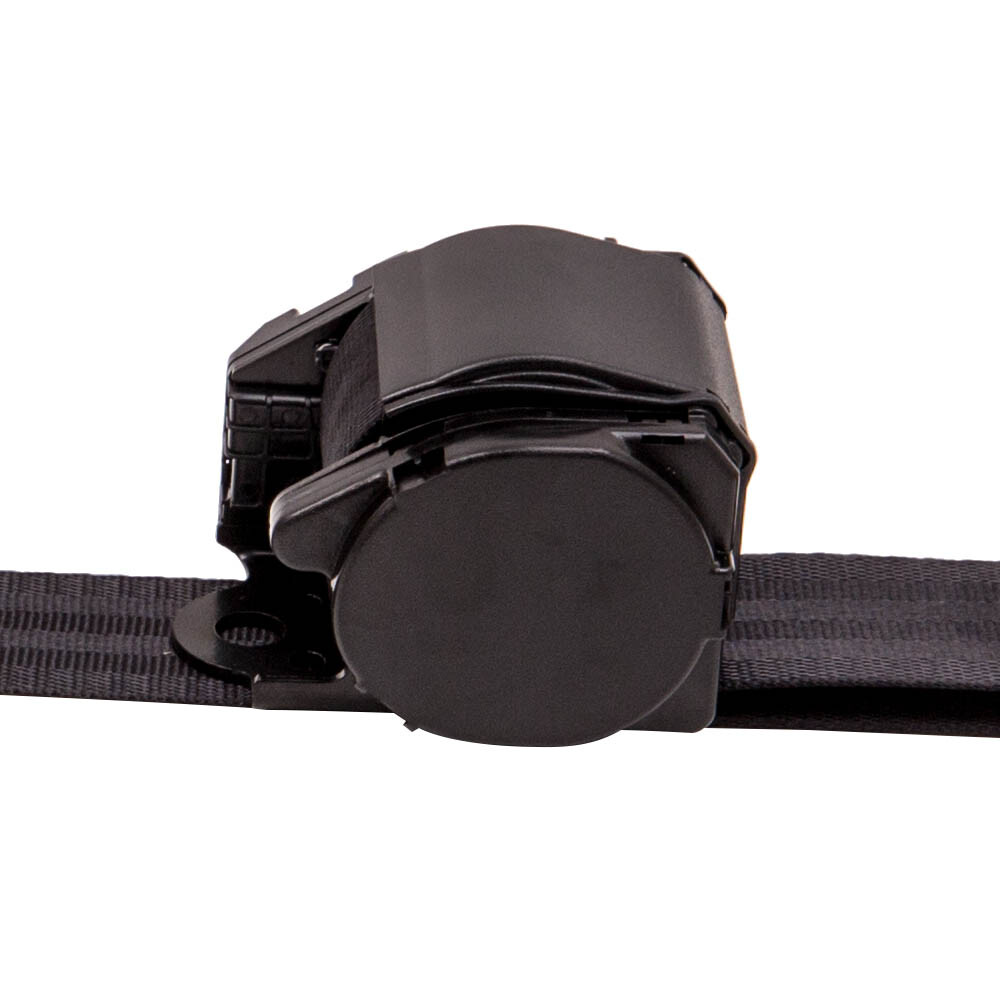 2 Pcs 3 Point Retractable Seat Belts for Jeep CJ YJ Wrangler 1982 1983 1984-1995