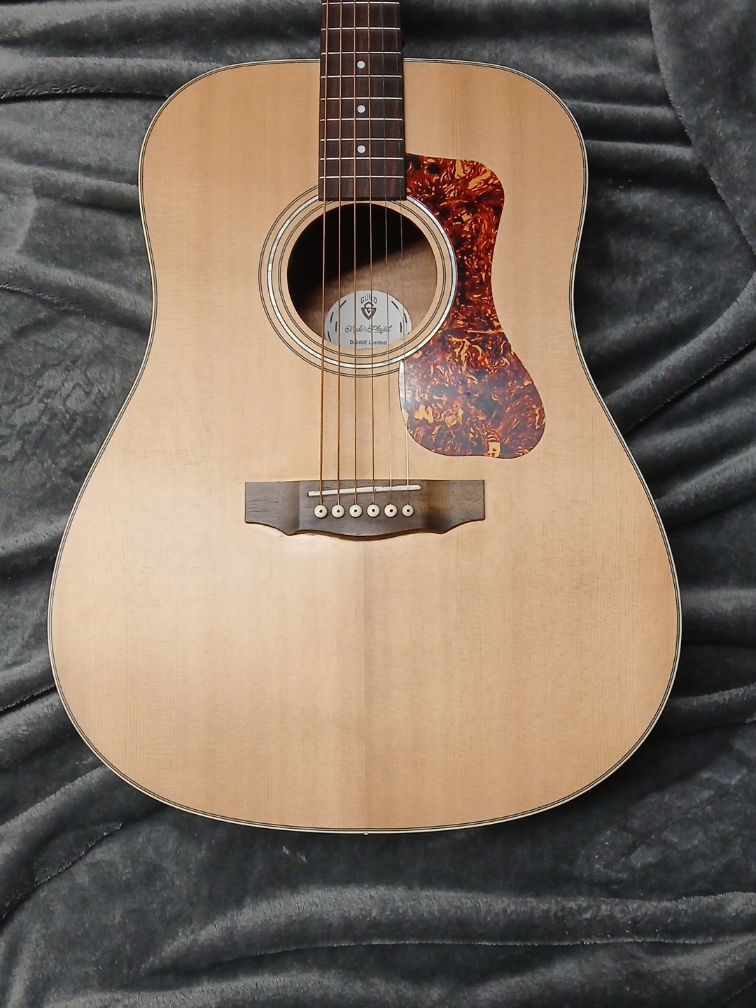 Guild D-240E Limited Acoustic Electric Guitar Project