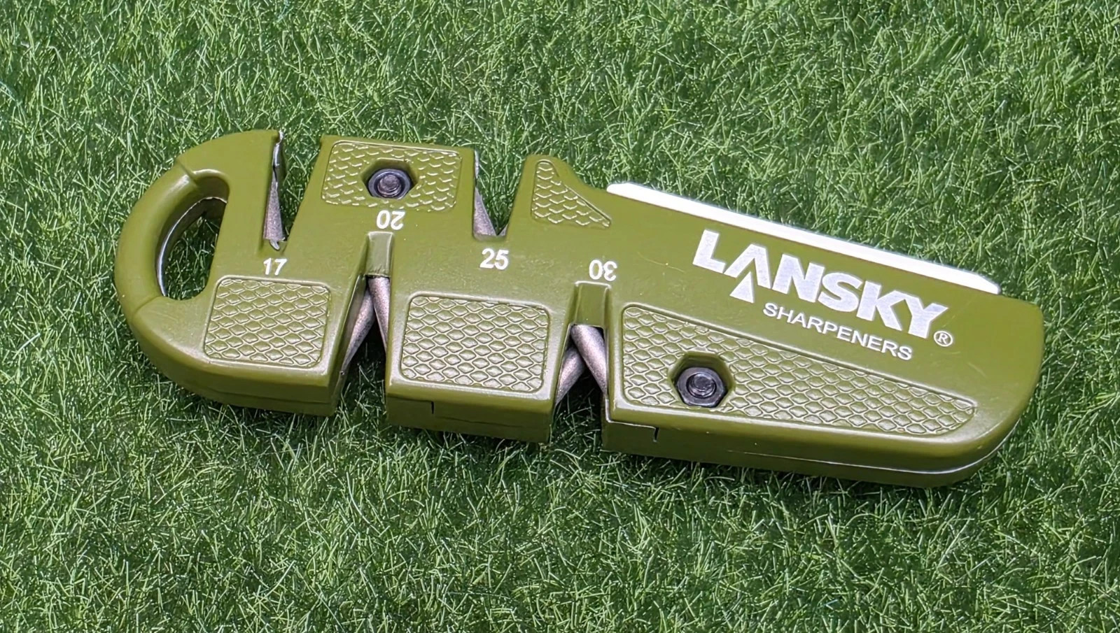 Lansky #D-Sharp Diamond Portable Multi-Angle Knife Sharpener, 600/800gr