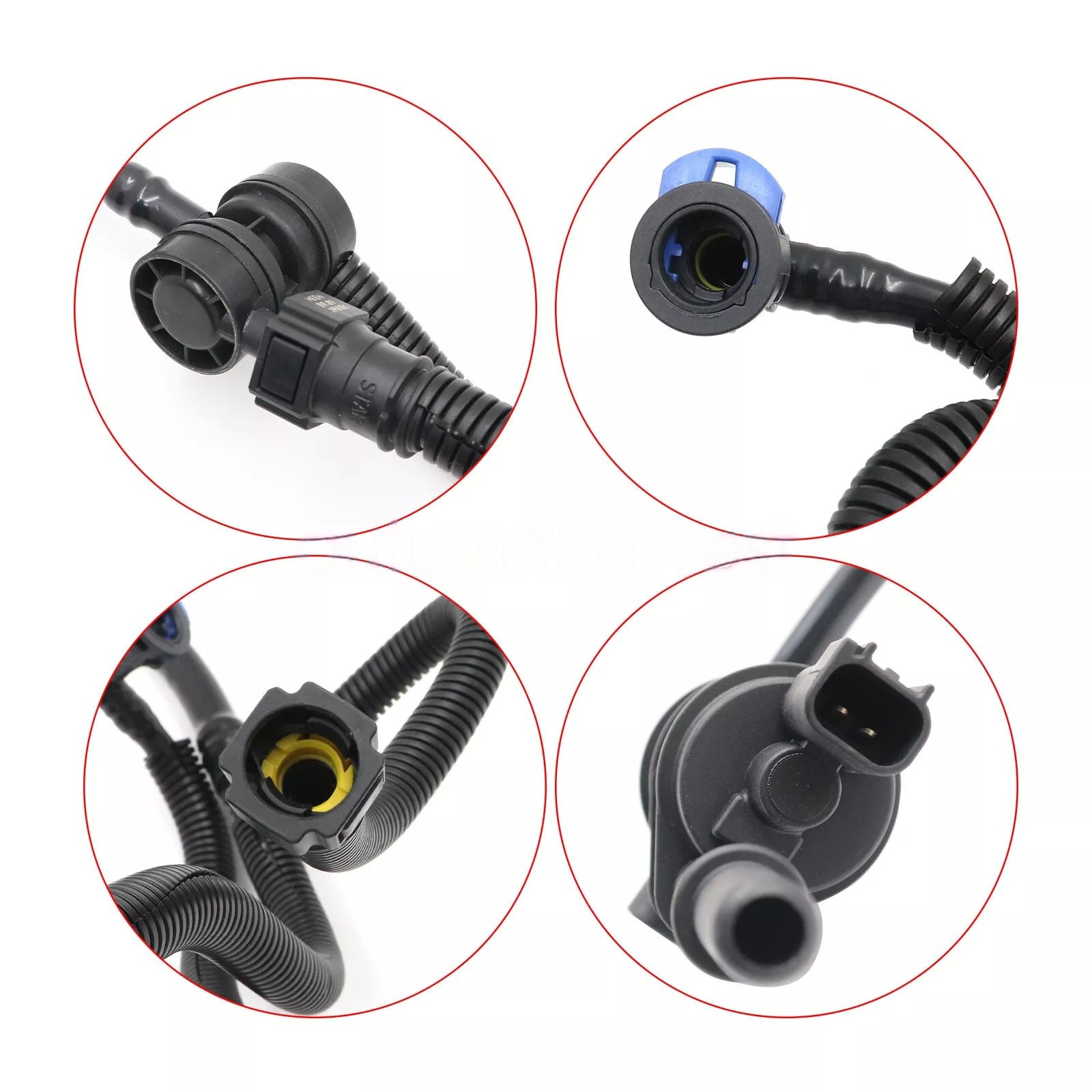 Fuel Vapor Separator Hose+Valve For 12-15 Ford Explorer Edge Lincoln MKT 2.0L