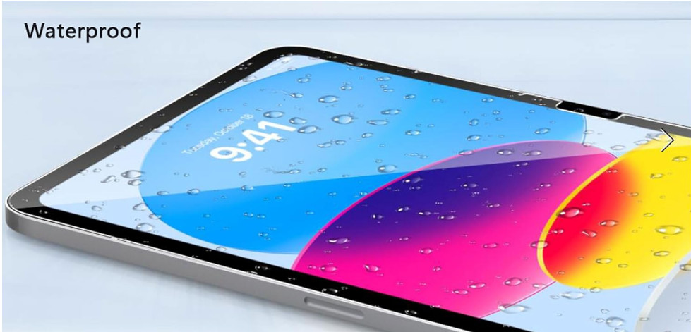 Tikeda Screen Protector For Ipad A16 2025 11th/10th Generation 2022 Clear