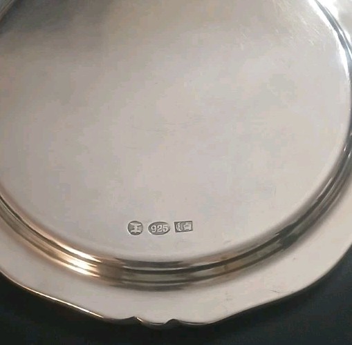 Antique German Sterling Silver Koch Bergfeld and Breman Small Tray Hallmarked