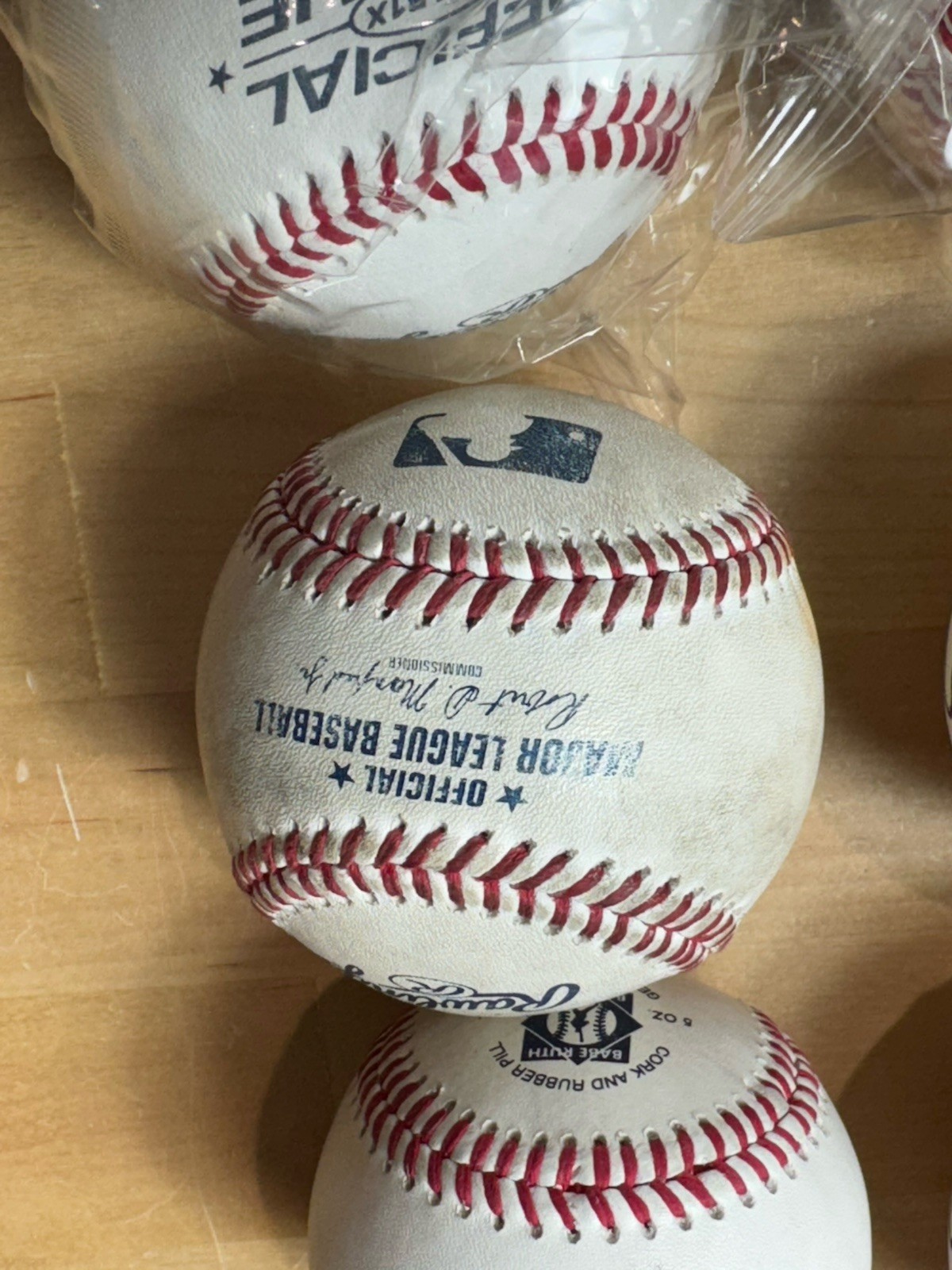 20 Leather Baseballs (13)Wilson A1010HS1-NFHS (5) Rawlings ROLB1X (1) MLB LOT