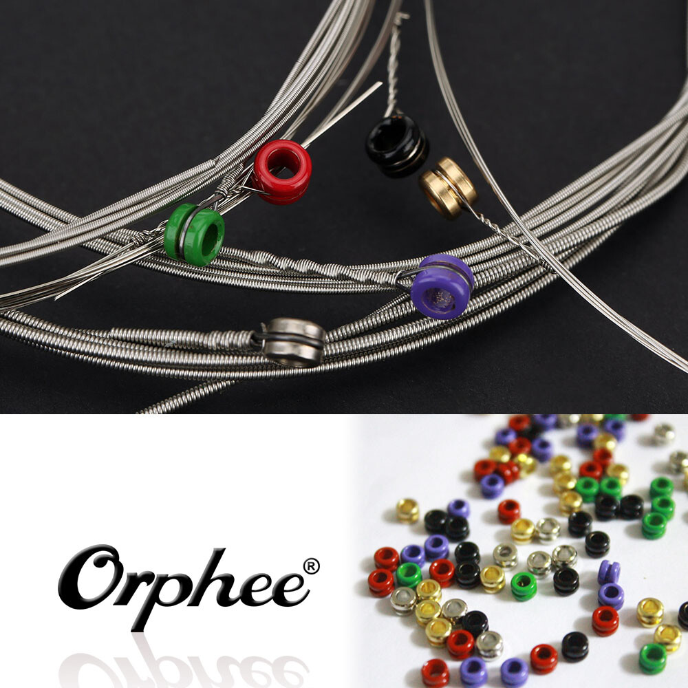 10 Sets of 6pcs Orphee RX15 Electric Guitar Strings .009-.042 Nickel Alloy W7G8