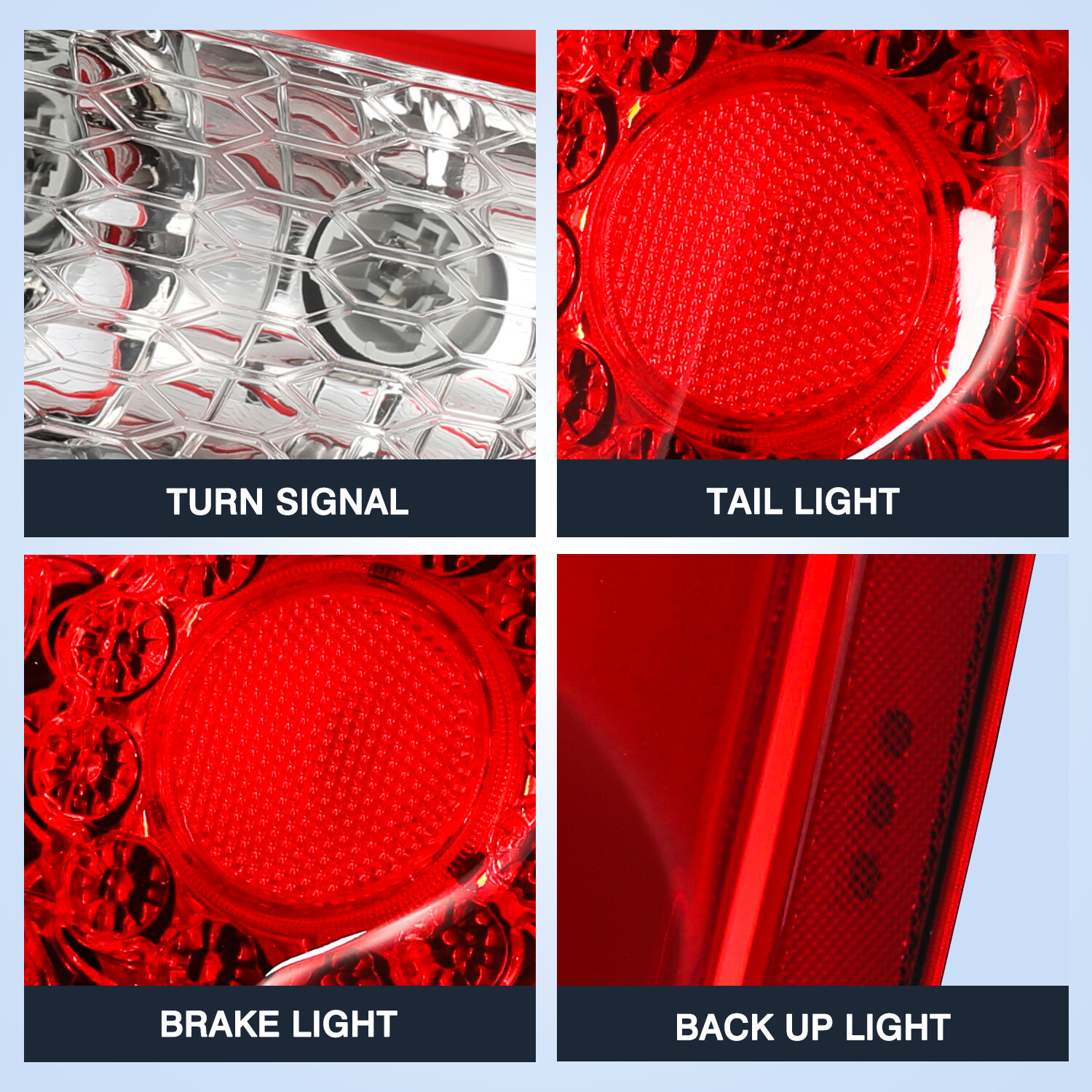 For 2011-2020 Dodge Grand Caravan LED Tail Light Brake Lamp Right Passenger Side