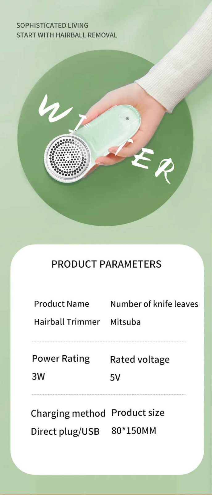 Electric Clothes Lint Pill Fluff Remover Fabrics Sweater Fuzz Shaver Household