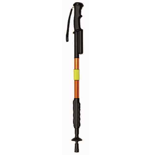 Hike'n Strike Stun Walking Cane Staff, With Flashlight, Batteries Included