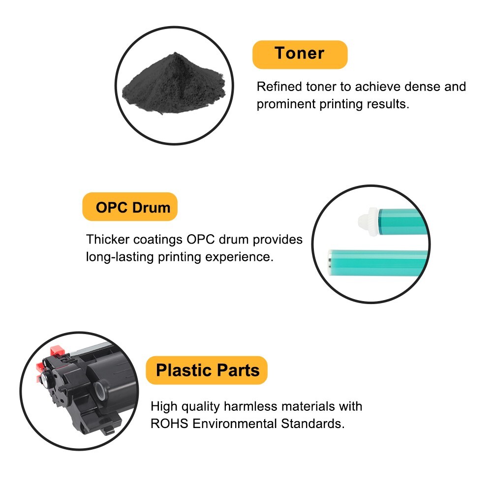 TN760 Toner Cartridge For Brother TN730 DCP-L2550DW HL-L2390DW HL-L2395DW Lot