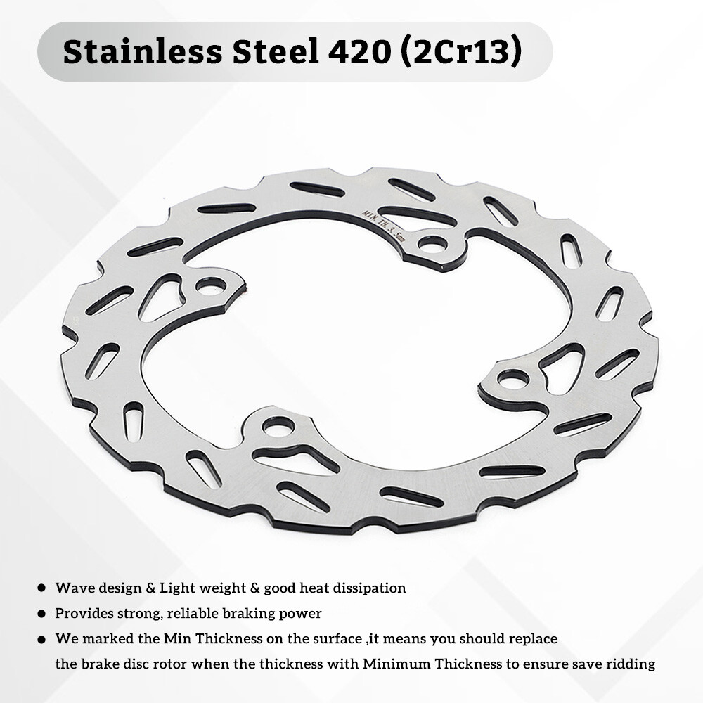 Rear Brake Disc Rotor for Suzuki LTZ400 LTZ 400 QUADSPORT 2002-2014 04 05 06 07