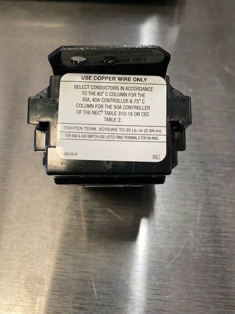 BRYANT 40002D - MOTOR CONTROLLER Switch, 2P, 40A 600V (NEW)
