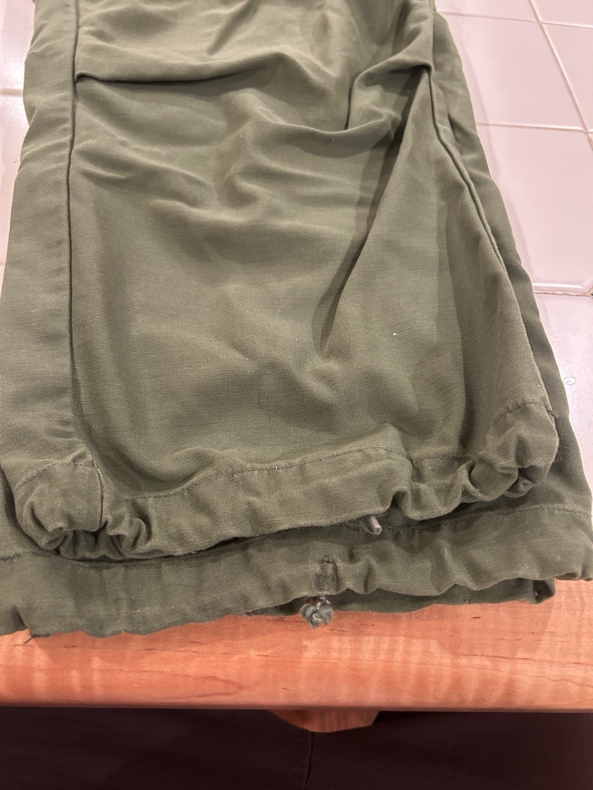 VTG NOS M51 Field Shell Trousers M-1951 Army Military Pants Medium Regular 34x29