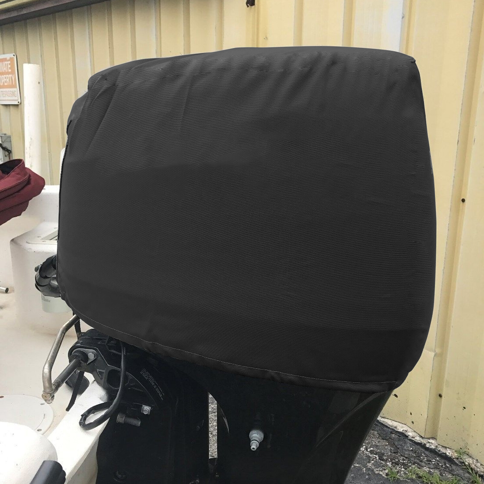 Outboard Motor Cover for Motor 100-150HP Waterproof Heavy-Duty Boat Engine Cover