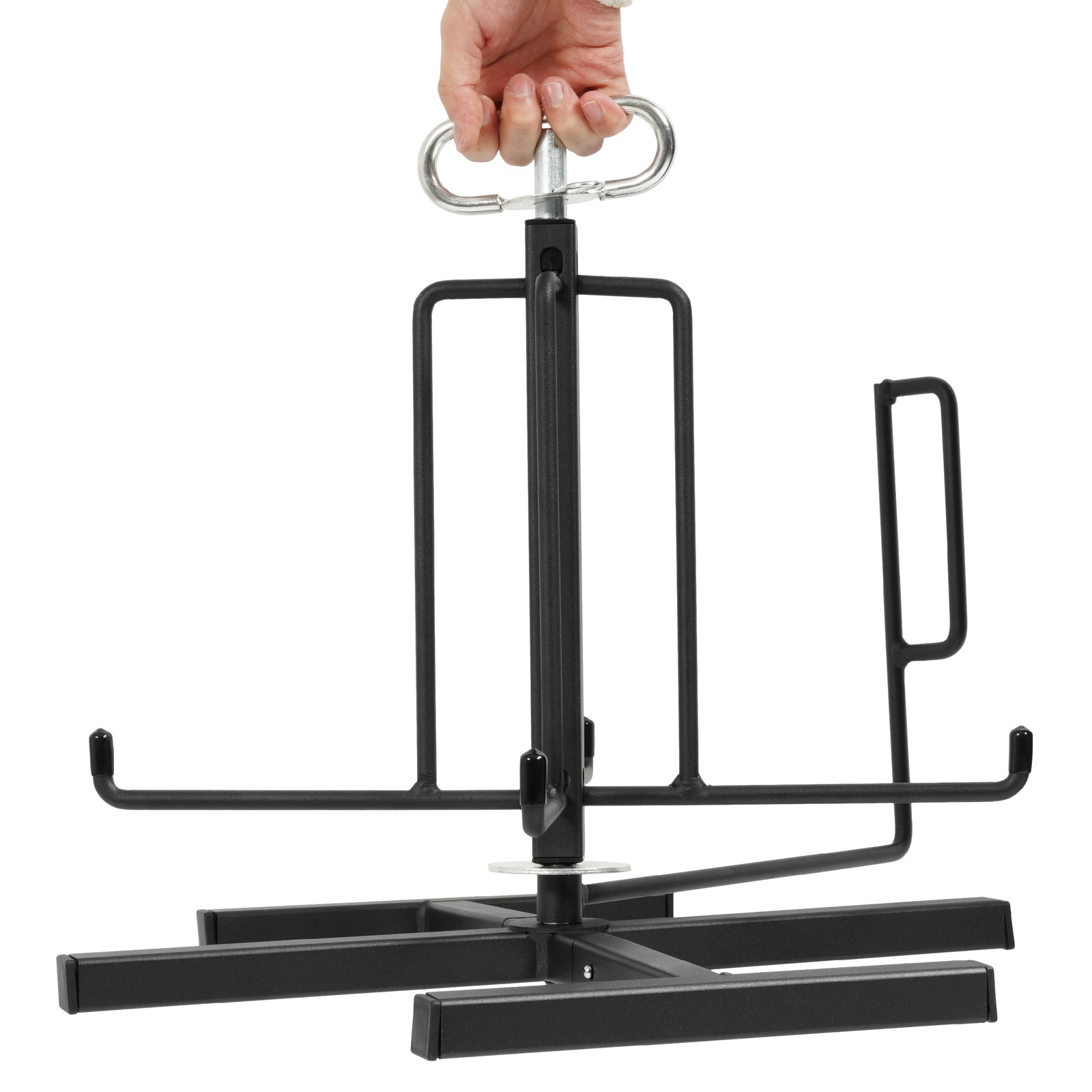 100LBS Cable Dispenser Floor Stud Mount Wire De-Reeler For Electrical Industrial