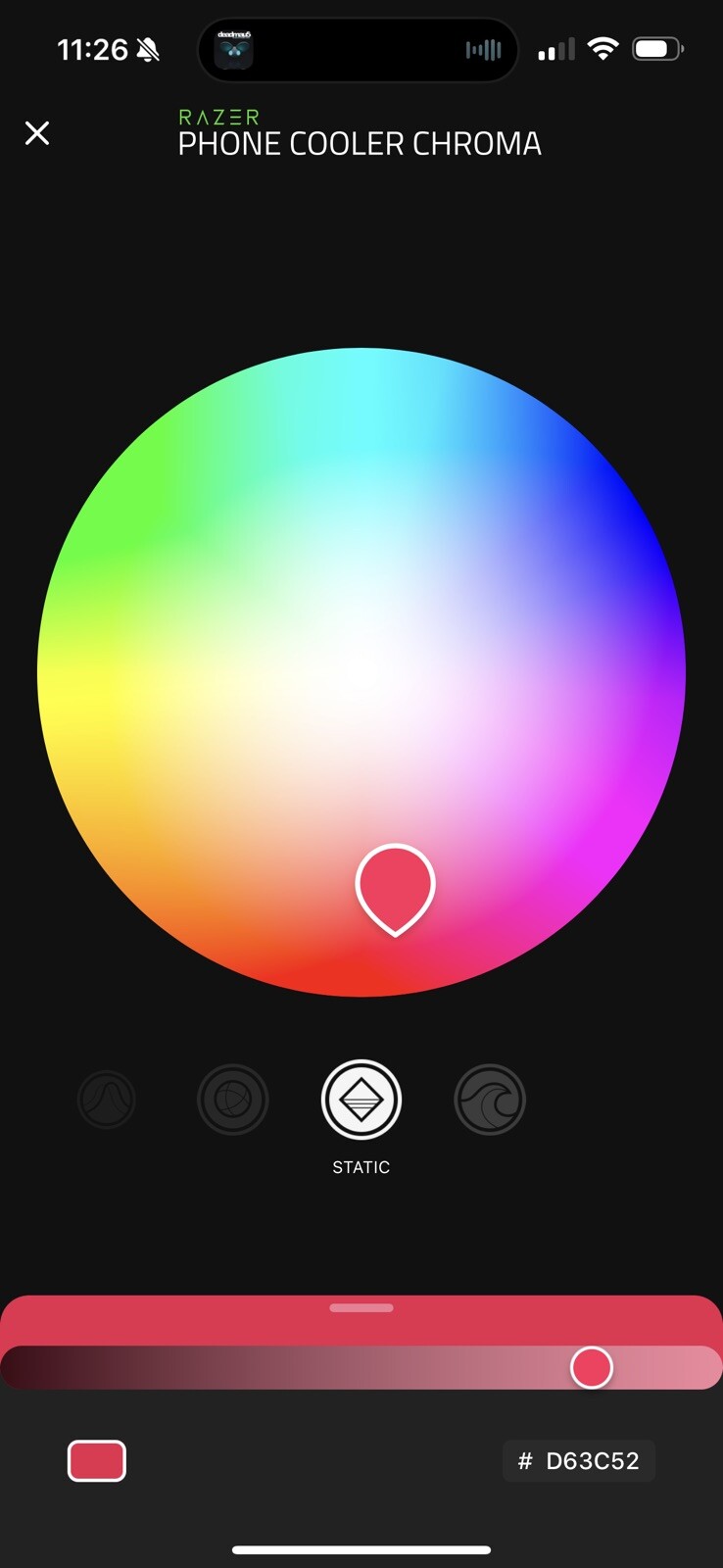 Razer Phone Cooler Chroma - Universal Clamp, Powered by Razer Chroma RGB_OpenBox