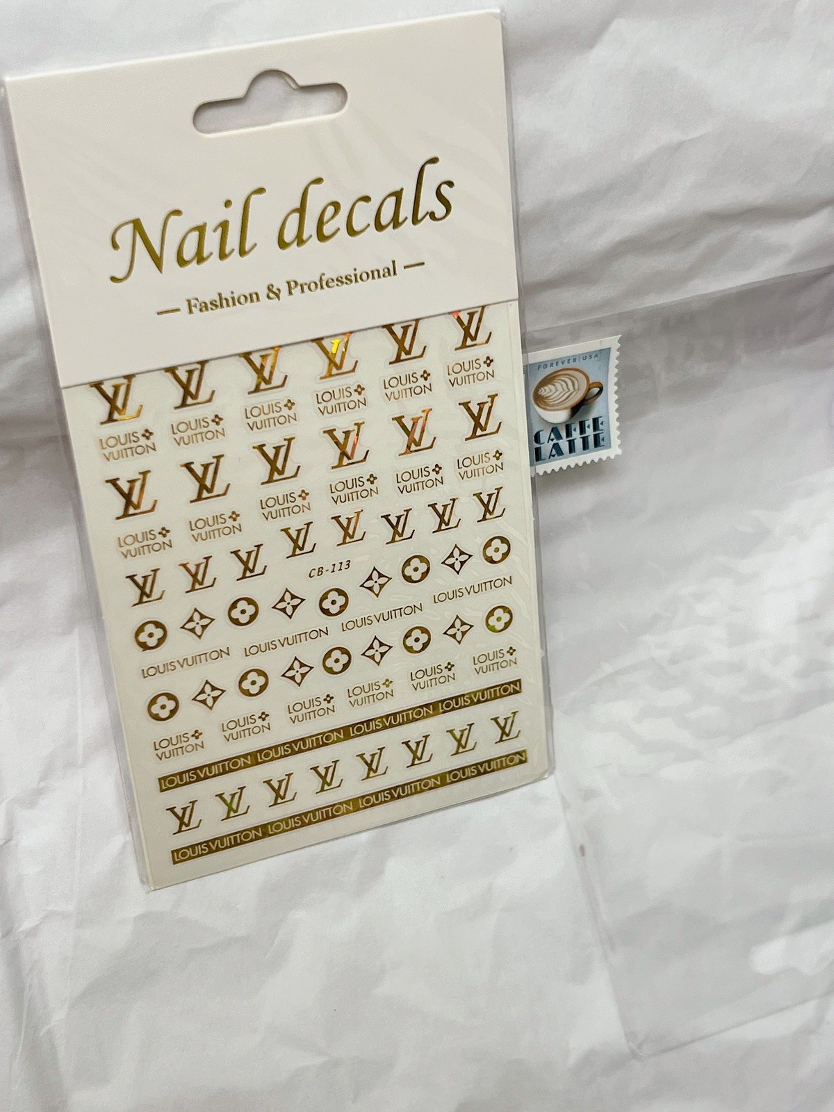 2 Sheet Bundle | 5D Embossed Nail Art Stickers Luxury Craft Stickers 2026