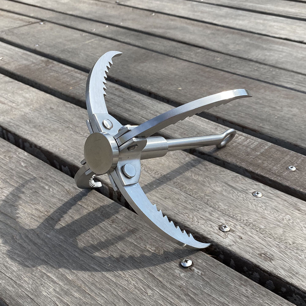 Grappling Hook Folding Survival Claw Multifunctional Stainless Steel For Outdoor