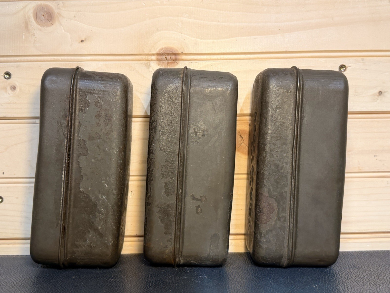 1 WW1 US Army Navy Soldier Doughboy MODEL OF 1916 S&B 1918 Bacon Pork Ration Tin