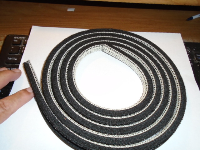 POSTAL MAIL ,DJ5,KAISER,CJ,WILLYS, AMC,SLIDING WINDOW CHANNEL FUZZY STUFF 2 EACH