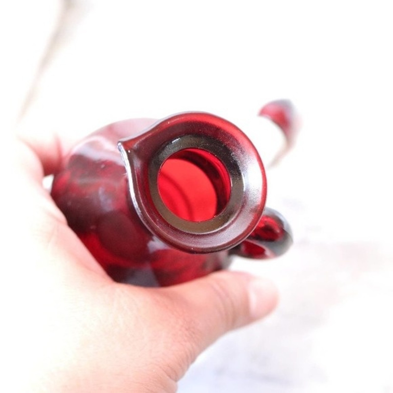 Vintage AVON Strawberry Bath Foam Decanter