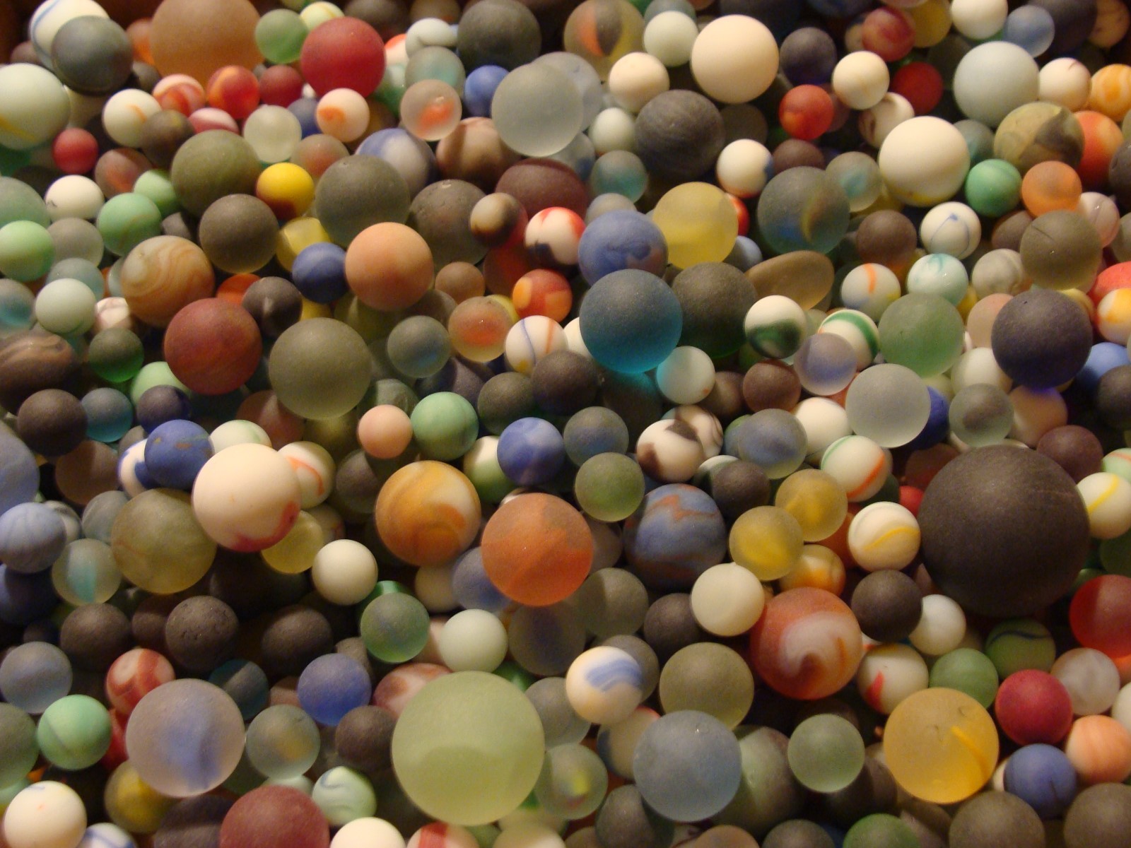 100 Vintage Glass Beach Sea Style Frosted Marbles Old Toys Jewels Cats Nautical