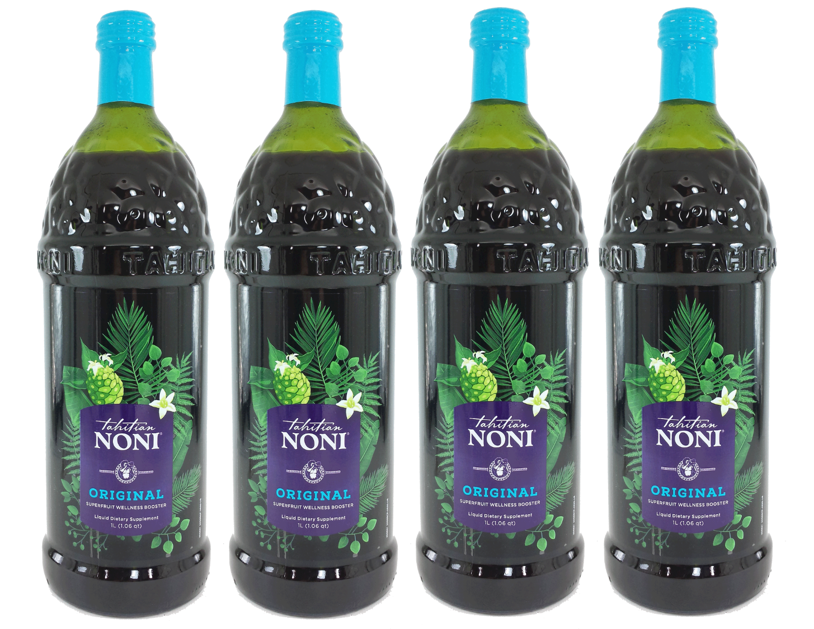 Tahitian Noni Juice by Morinda Inc. (4 bottle case) *NEW LOOK!* SALE PRICE!
