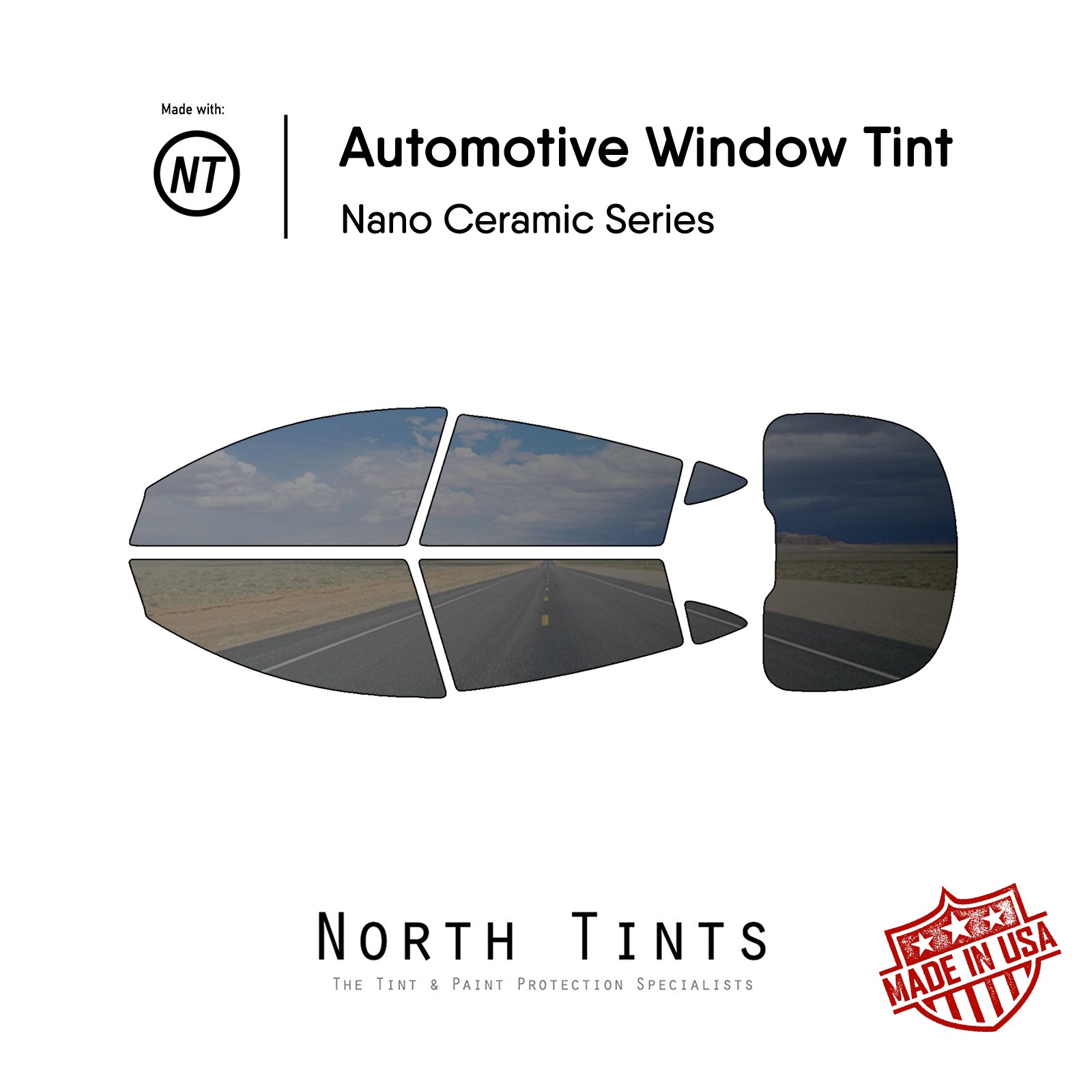 Nano Ceramic PreCut Window Tint Film Glass for Tesla Model Y 2025-2026 Juniper