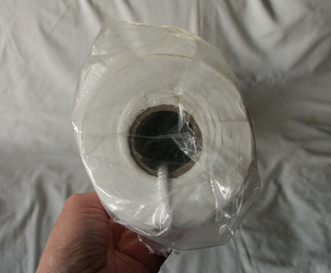 Wedding Aisle Runner White Roses Floral Fabric 100ft x 3ft w/Cord Handle Beistle