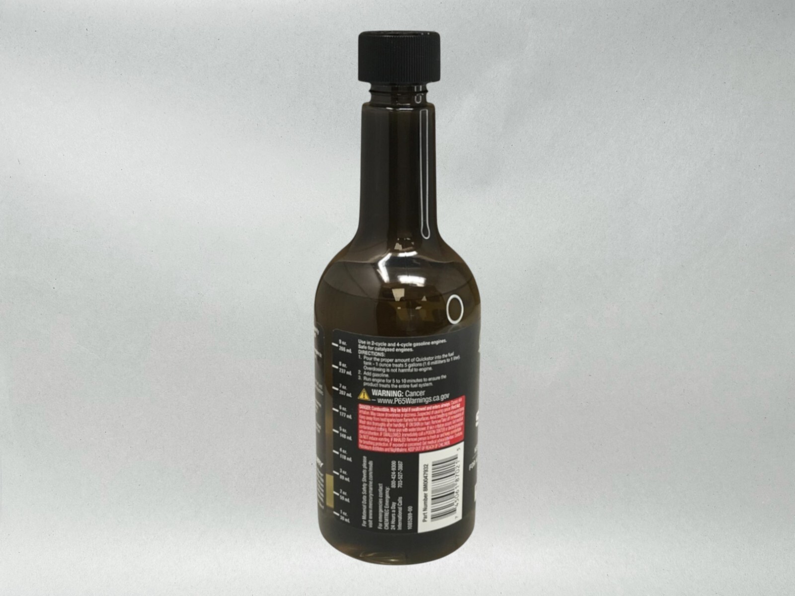 Mercury OEM Quickstor Fuel System Treatment & Stabilizer 12 Oz 92-8M0047932