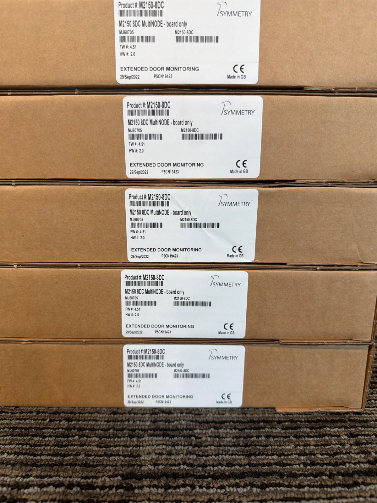 Symmetry M2150-8DC MultiNODE Board for Extended Door Monitoring | Board Only