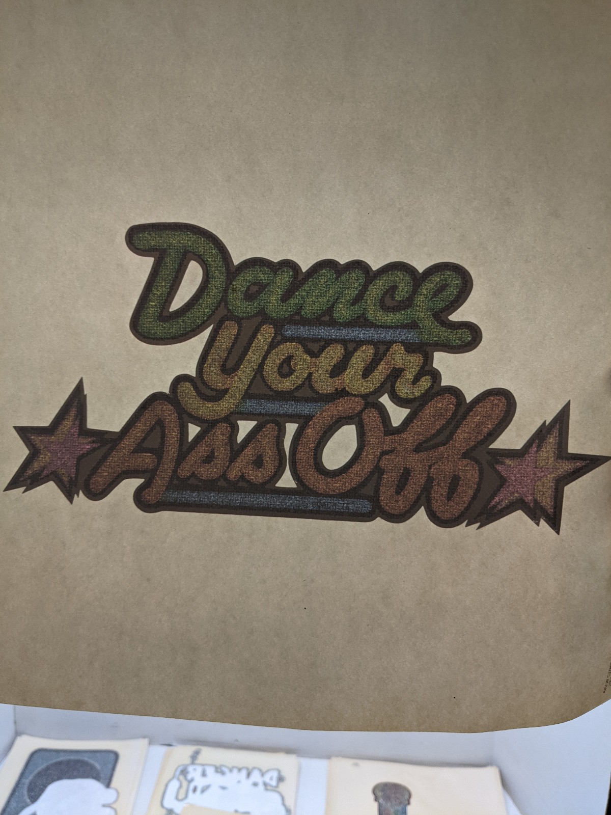 Lot of 50+ 1970s Vintage Iron On Heat Transfers, 8 different designs