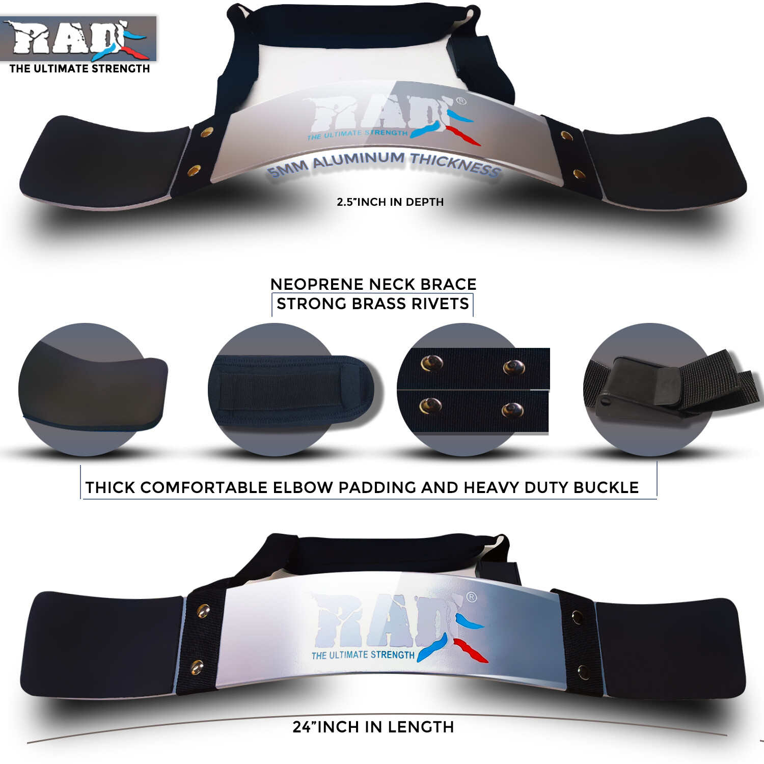 Bicep Arm Blaster Arm Curler Bicep Bomber Arm Blaster Biceps Curl Tool - RAD