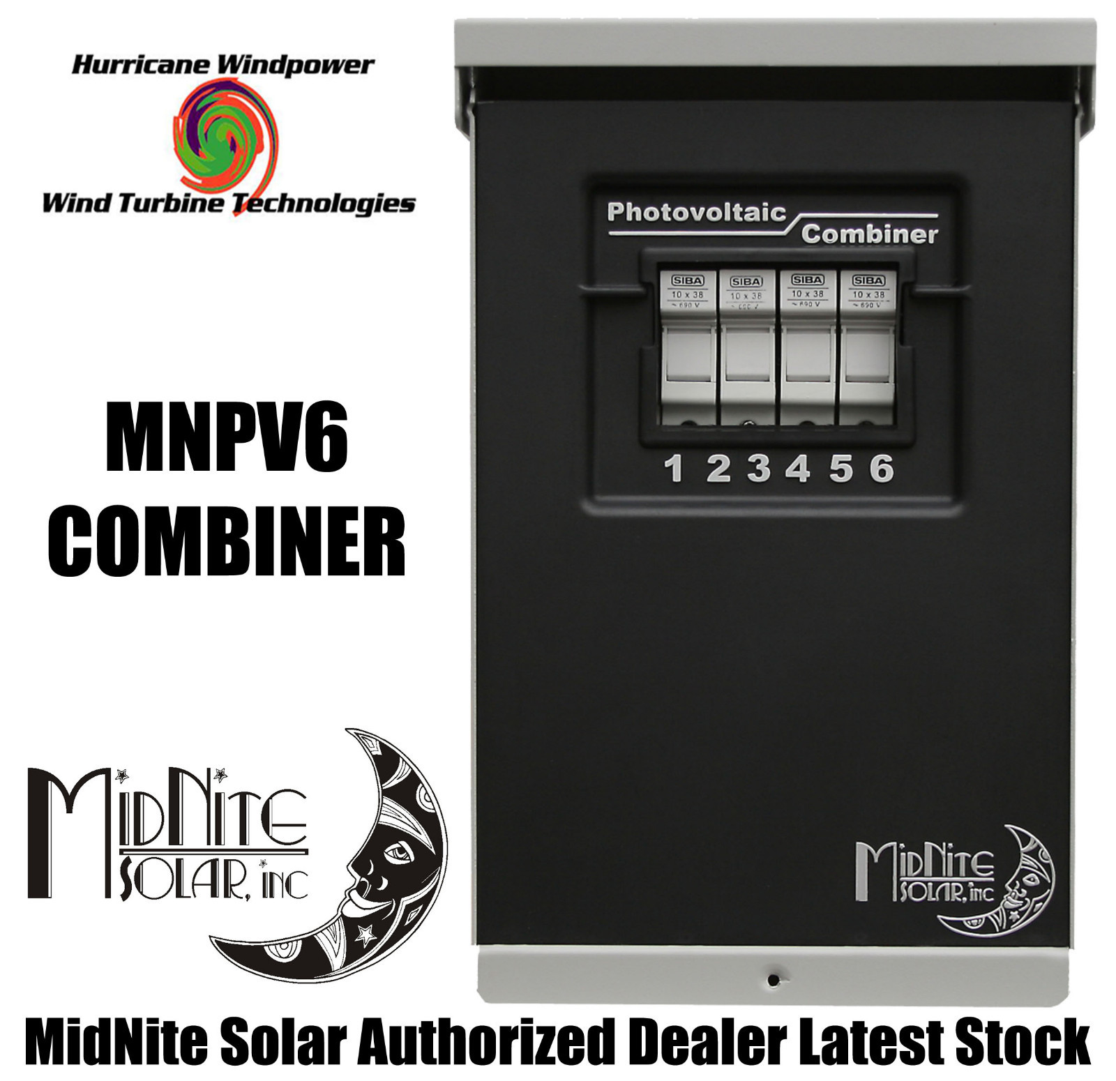 MIDNITE SOLAR MNPV6 (PV COMBINER BOX ONLY) SOLAR WIND TURBINE WIND GENERATOR