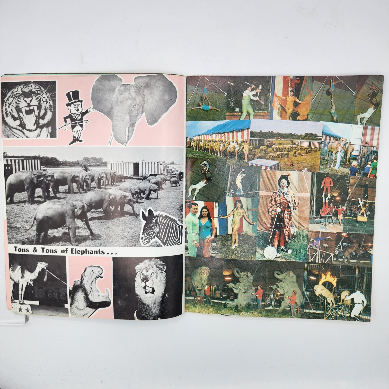 Carson & Barnes Circus Program 1976 Choctaw Publishing (VG)